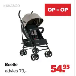Baby-Dump Kikkaboo beetle aanbieding