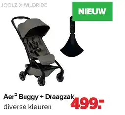 Baby-Dump Aer² Buggy + Draagzak aanbieding