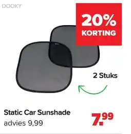 Baby-Dump Static Car Sunshade aanbieding