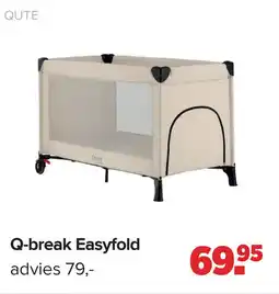 Baby-Dump Qute Q-break Easyfold aanbieding