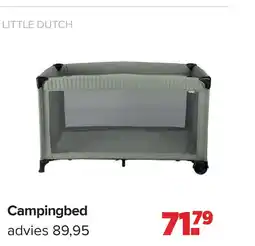 Baby-Dump Campingbed aanbieding