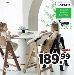 Baby-Dump Kidsmill Up! aanbieding
