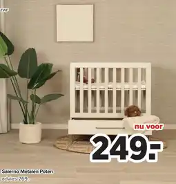 Baby-Dump Salerno Metalen Poten aanbieding