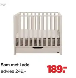 Baby-Dump TWF Sam met Lade aanbieding