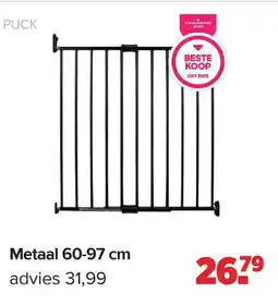 Baby-Dump Metaal 60-97 cm aanbieding
