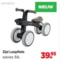 Baby-Dump Kikkaboo Zipi Loopfiets aanbieding