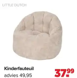 Baby-Dump Little dutch Kinderfauteuil aanbieding
