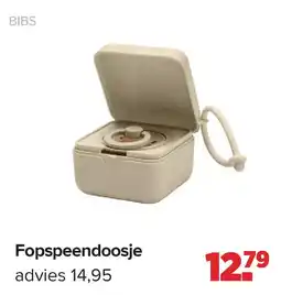 Baby-Dump Bibs Fopspeendoosje aanbieding