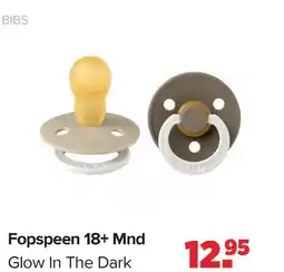 Baby-Dump Bibs Fopspeen 18+ Mnd aanbieding