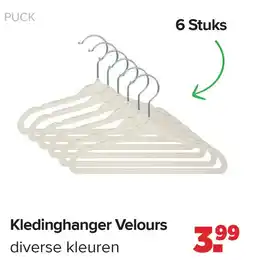 Baby-Dump Kledinghanger Velours aanbieding
