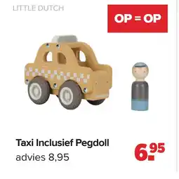Baby-Dump Taxi Inclusief Pegdoll aanbieding