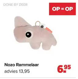 Baby-Dump Nozo Rammelaar aanbieding