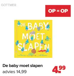 Baby-Dump De baby moet slapen aanbieding
