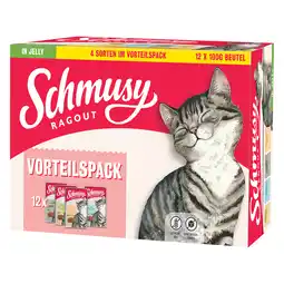 Zooplus Schmusy Ragout in Jelly Mix Kattenvoer - Voordeelpakket 24 x 100 g aanbieding
