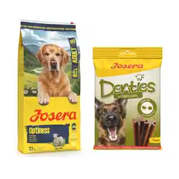 Zooplus 12,5 kg Josera droogvoer voor honden + 180 g Josera Denties gratis! .- Medi/Max Optiness Volwassenen aanbieding