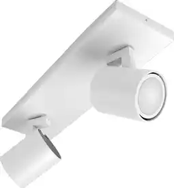 Coolblue Philips Hue Runner opbouwspot White Ambiance - 2 Spots - Wit + Dimmer aanbieding