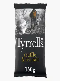 Flink Tyrrells Chips truffle & sea salt aanbieding
