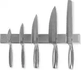 Bol.com Boska Ultimate Kitchen Knife Set Monaco+ - 5 Keukenmessen - Inclusief Magneetstrip - Giftset aanbieding