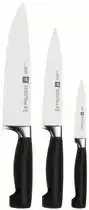 Bol.com ZWILLING ****FOUR STAR 3-delige messenset aanbieding