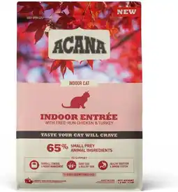 Intratuin Acana kattenvoer brokken Indoor Entrée adult kip / gevogelte 1,8 kg aanbieding