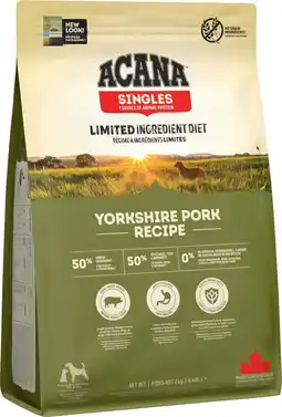 Intratuin Acana hondenvoer Singles adult varken 2 kg aanbieding