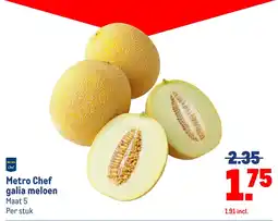 Makro Metro chef galia meloen aanbieding