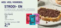 Van Hoeckel G'woon hagelslag aanbieding