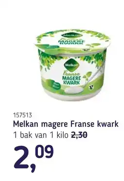Van Hoeckel Melkan magere Franse kwark aanbieding