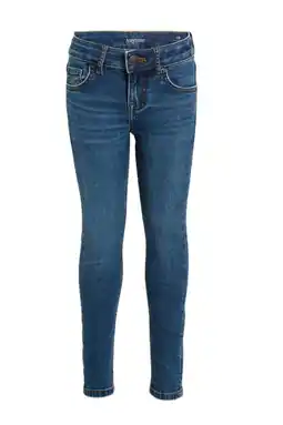 Wehkamp Anytime skinny jeans medium blauw aanbieding