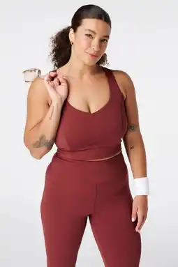 Wehkamp MS Mode sporttop Plus Size - rood aanbieding