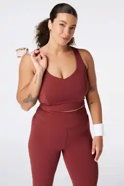 Wehkamp MS Mode sporttop Plus Size - rood aanbieding