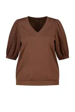 Wehkamp MS Mode top donkerbruin aanbieding