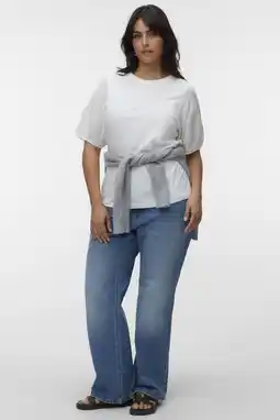 Wehkamp VERO MODA CURVE top wit aanbieding