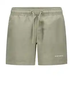Wehkamp Airforce zwemshort olijfgroen aanbieding
