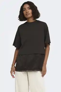 Wehkamp ONLY top bruin aanbieding