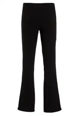 Wehkamp Anytime flared fleece legging zwart aanbieding