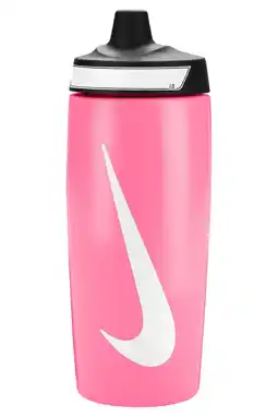 Wehkamp Nike bidon 530 ml Refuel Bottle Grip roze/zwart aanbieding