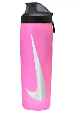 Wehkamp Nike bidon 700 ml Refuel Locking Lid roze/zwart/wit aanbieding
