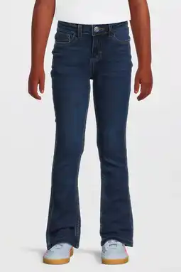 Wehkamp Anytime flared jeans donkerblauw aanbieding