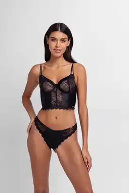 Wehkamp Dorina Curve string Hasina zwart aanbieding