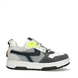 Wehkamp Braqeez Cole Chicago leren sneakers antraciet aanbieding