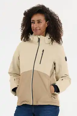 Wehkamp Whistler ski-jas Drizzle ecru/beige aanbieding