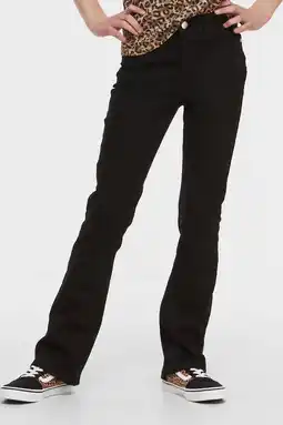 Wehkamp Anytime flared jeans black aanbieding