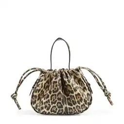 Wehkamp PIECES crossbody tas PCBALLOON met panterprint bruin aanbieding