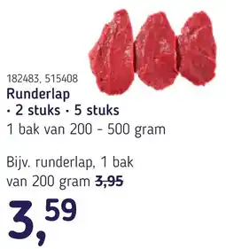 Van Hoeckel Runderlap aanbieding