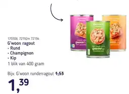 Van Hoeckel G'woon ragout aanbieding
