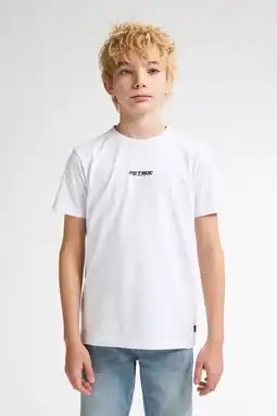 Wehkamp Petrol Industries T-shirt wit aanbieding