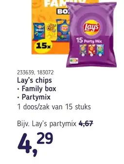 Van Hoeckel Lay's chips aanbieding