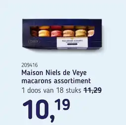 Van Hoeckel Maison niels de veye macarons assortiment aanbieding