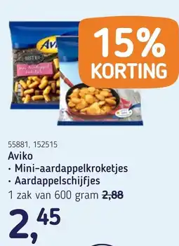 Van Hoeckel Aviko aanbieding